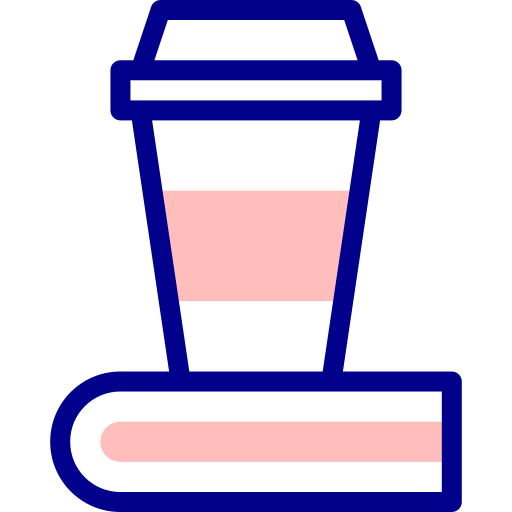 Coffee cup Detailed Mixed Lineal color icon