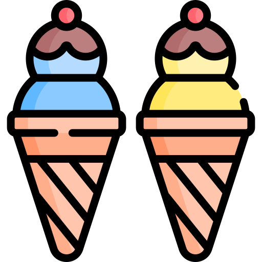 아이스크림 Special Lineal color icon