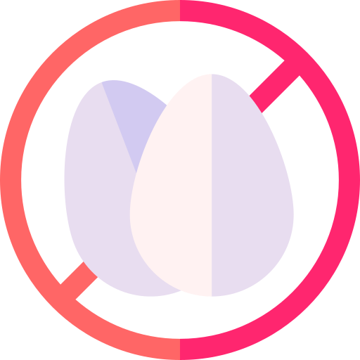 Нет яйца Basic Straight Flat иконка
