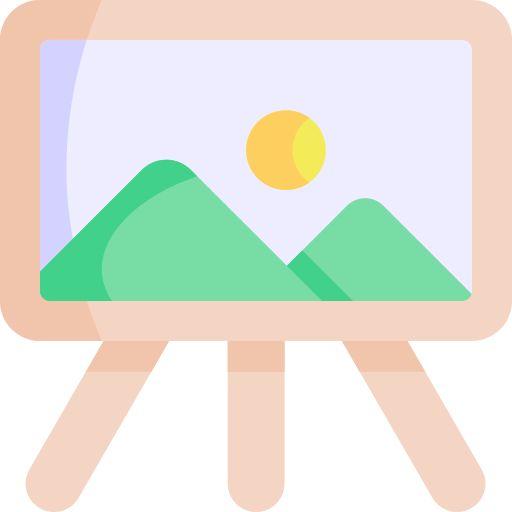 Canvas Kawaii Flat icon