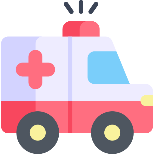 救急車 Kawaii Flat icon
