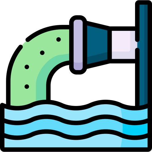 inquinamento dell'acqua Special Lineal color icona