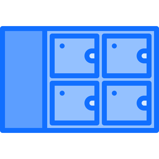 Lockers Coloring Blue icon