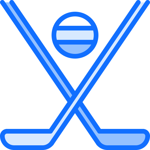 hockey Coloring Blue icono