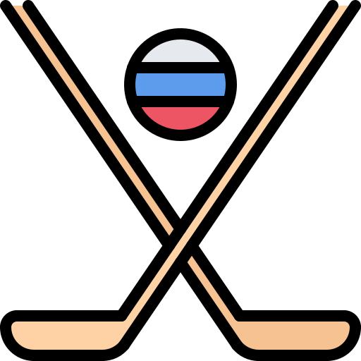 hockey Coloring Color icoon
