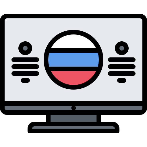Tv Coloring Color icon