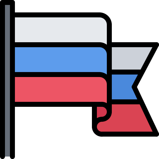 bandera Coloring Color icono