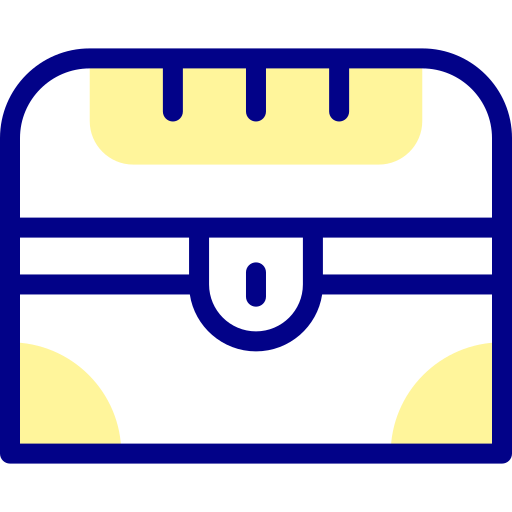 schatztruhe Detailed Mixed Lineal color icon