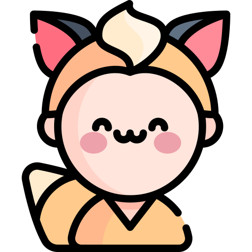 junge Kawaii Lineal color icon