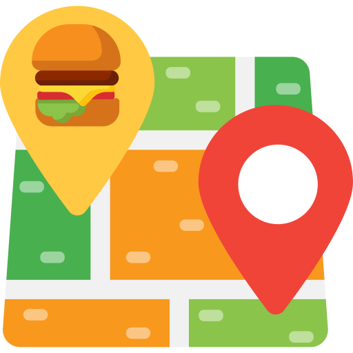 mapa y ubicación Generic Flat icono