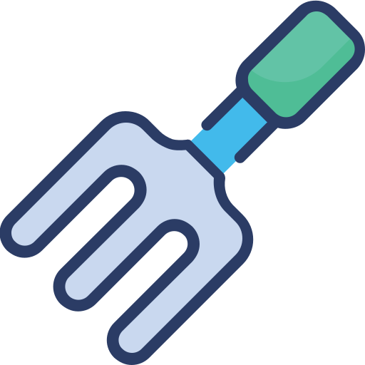 Pitchfork Generic Outline Color icon