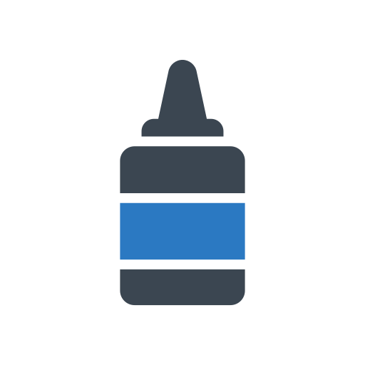 Oil bottle Generic Blue icon