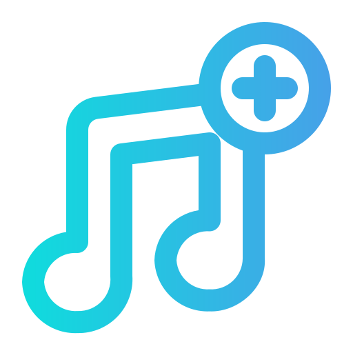 Music Generic Gradient icon