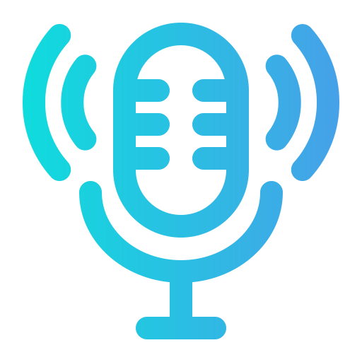 Microphone Generic Gradient icon