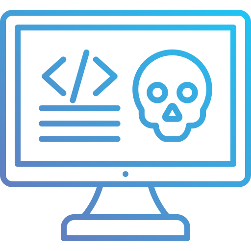 la cyber-sécurité Generic Gradient Icône