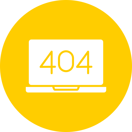404 Generic Flat icono