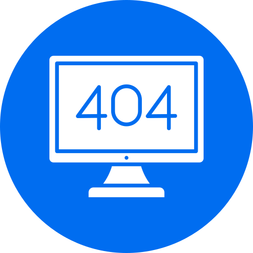 404 Generic Flat icon