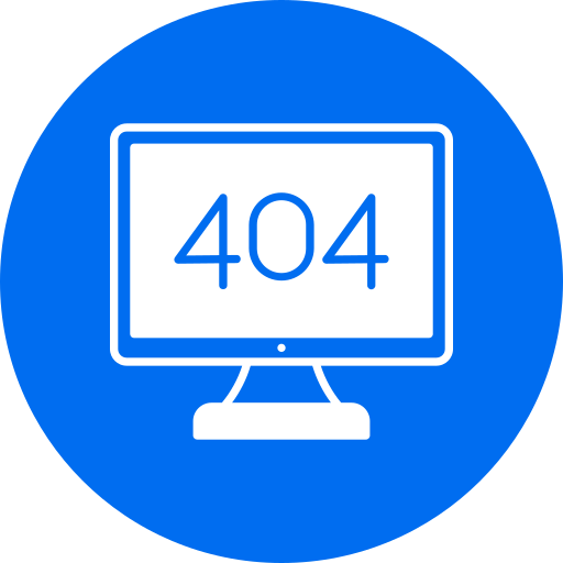 404 Generic Flat icona