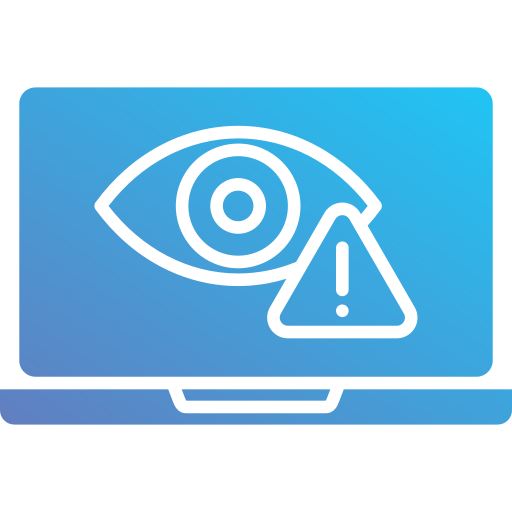 programy szpiegujące Generic Flat Gradient ikona