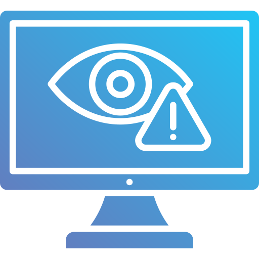 programy szpiegujące Generic Flat Gradient ikona