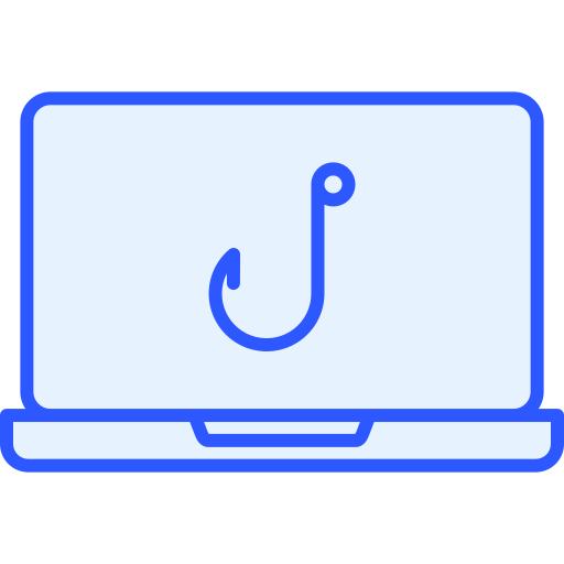 phishing Generic Blue icon