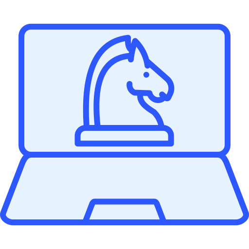 トロイの木馬 Generic Blue icon