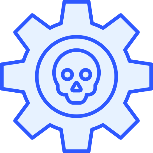 virus Generic Blue icon