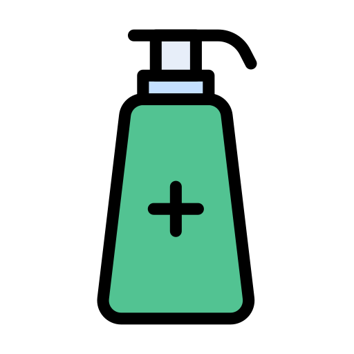 手洗い Vector Stall Lineal Color icon