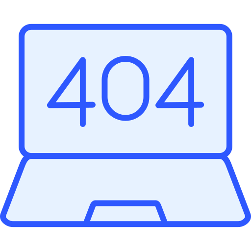 404 Generic Blue icona