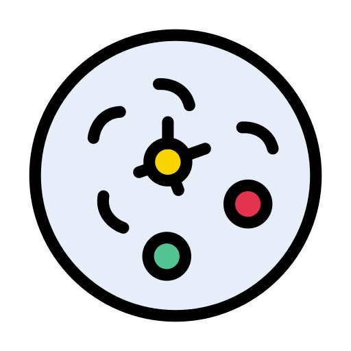 실험 Vector Stall Lineal Color icon