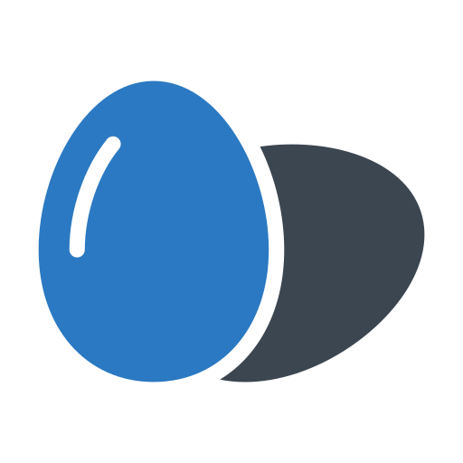 계란 Generic Blue icon