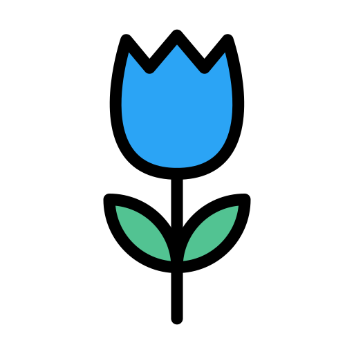 blume Vector Stall Lineal Color icon