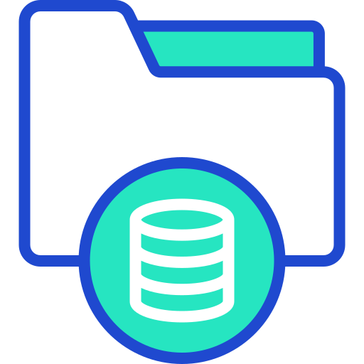 Database Generic Fill & Lineal icon
