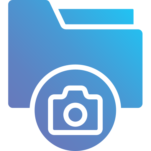 kamera Generic Flat Gradient ikona