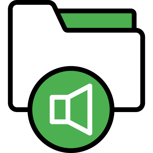 소리 Generic Outline Color icon