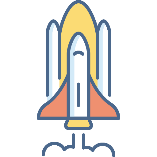 rakieta Generic Outline Color ikona