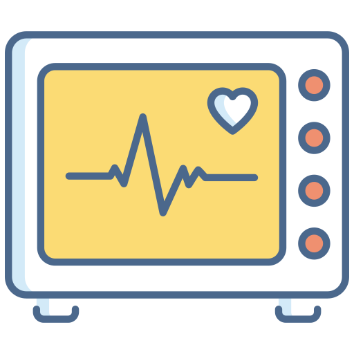 Électrocardiogramme Generic Outline Color Icône