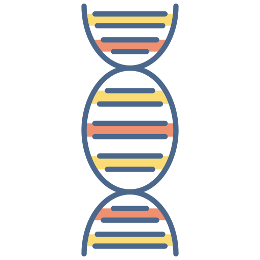 estructura del adn Generic Outline Color icono