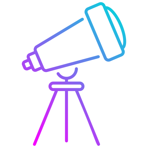 teleskop Generic Gradient ikona
