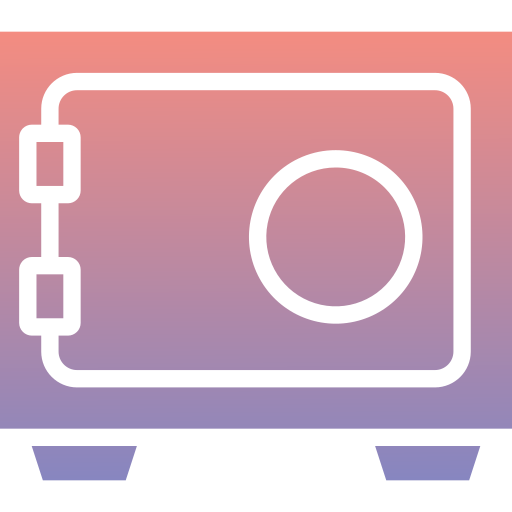 금고 Generic Flat Gradient icon