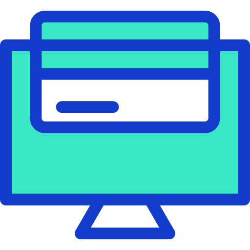 płatność online Generic Blue ikona