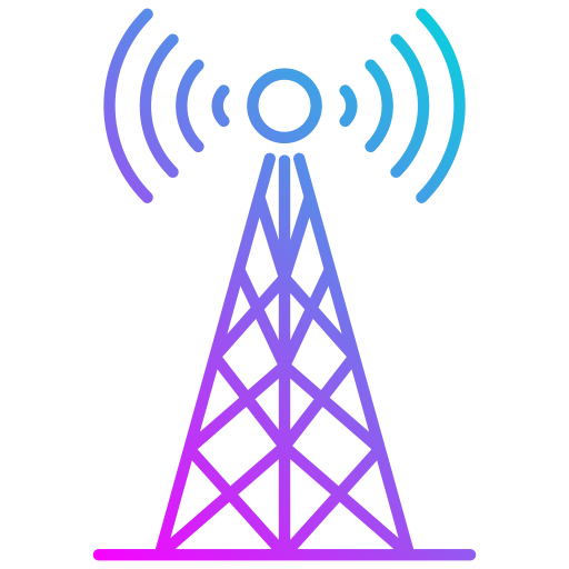 Radio tower Generic Gradient icon