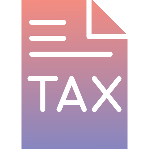 impôt Generic Flat Gradient Icône