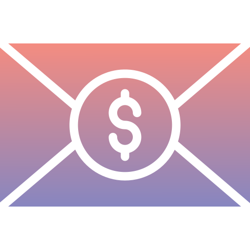 Send money Generic Flat Gradient icon