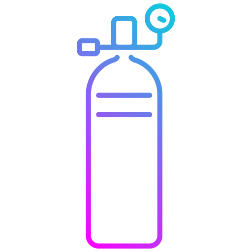 Oxygen tank Generic Gradient icon