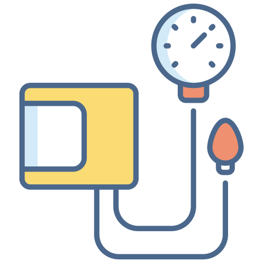 miernik ciśnienia krwi Generic Outline Color ikona