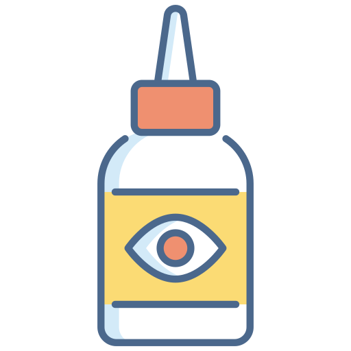 Eye drops Generic Outline Color icon