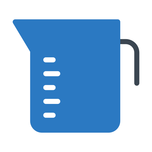 Measure cup Generic Blue icon