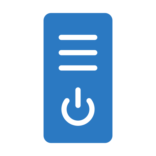 cpuタワー Generic Blue icon
