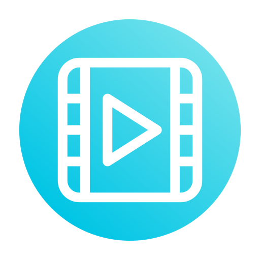 Movie Generic Flat Gradient icon